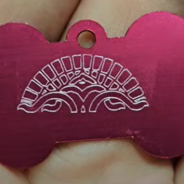 Custom Engraved Dog Tag 